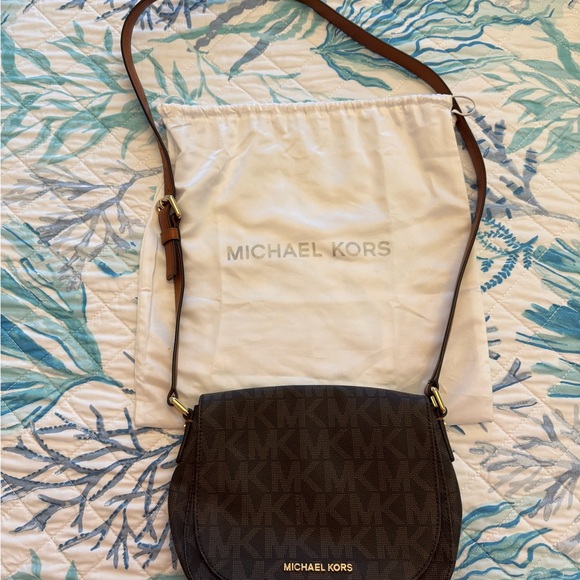 Michael Kors Brown Crossbody Bag - Picture 1 of 5